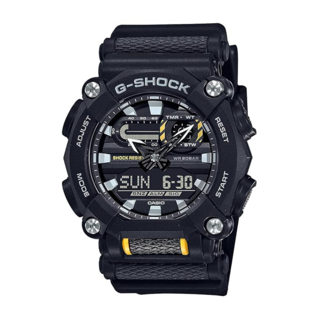 Casio GA-900-1ADR G1057 | G-Shock Men Quartz Black Dial Analog-Digital Resin Watch.
