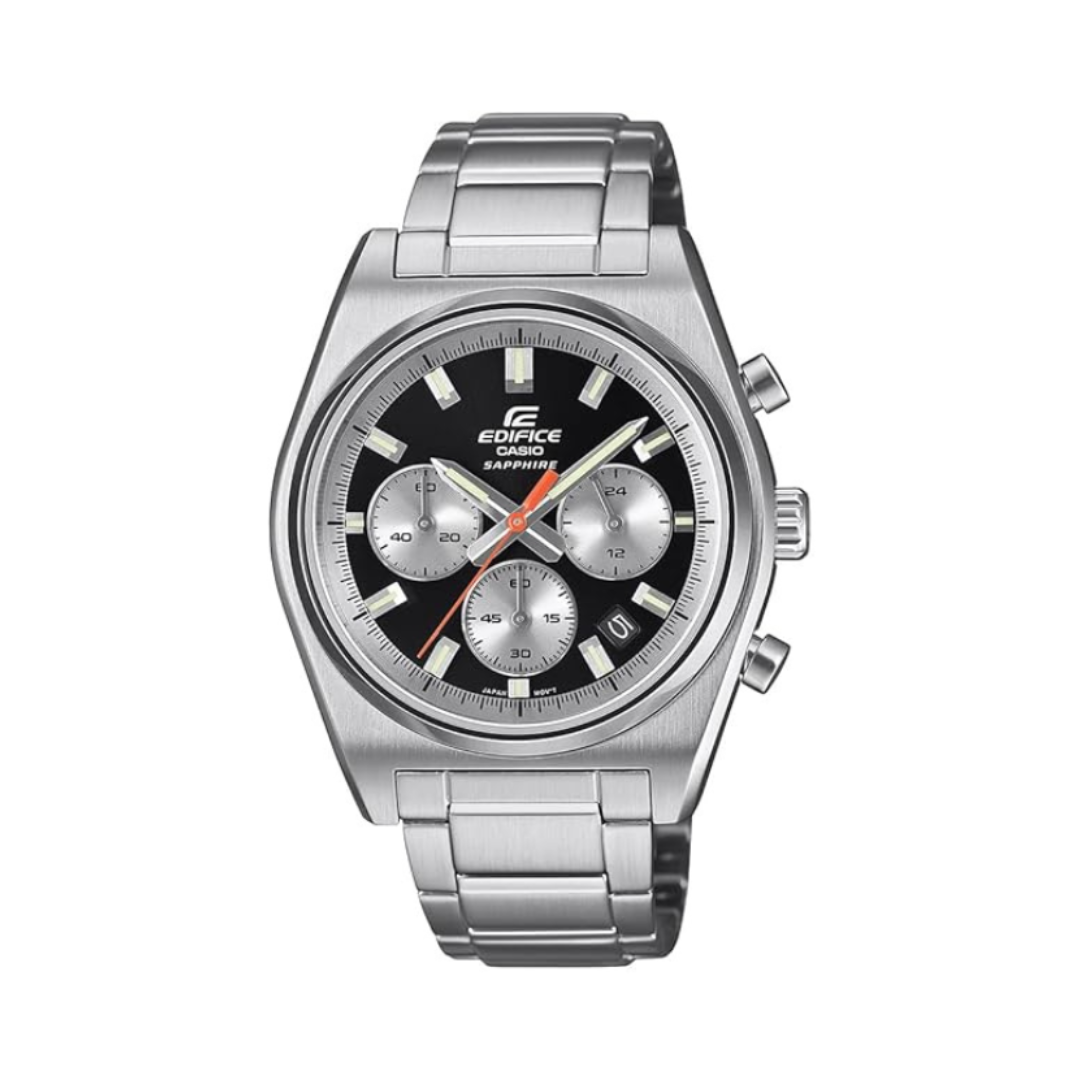 Casio EFB-730D-1AVUDF ED633 | Edifice Men Quartz Black Dial Chronograph Stainless Steel Watch
