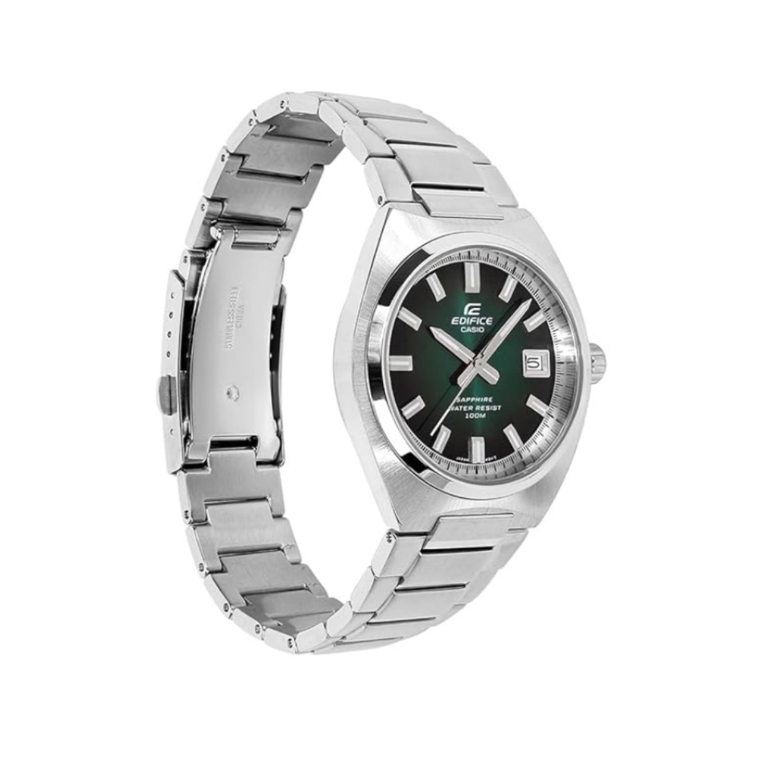 Casio EFB-109D-3AVDF ED699 | Edifice Men Quartz Green Dial Analog Stainless Steel Watch