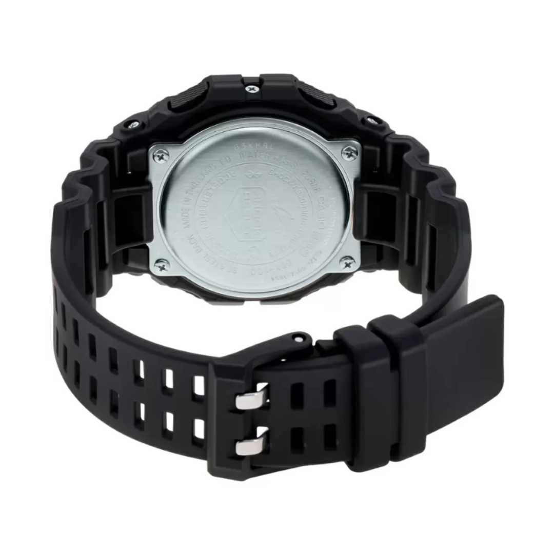 Casio GBX-100NS-1DR G1125 | G-Shock Men Quartz Black Dial Digital Resin Watch.