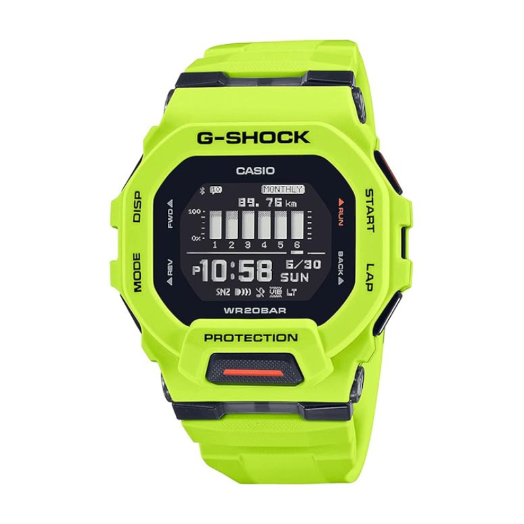 Casio GBD-200-9 G1148 | G-Shock Men Quartz Black Dial Digital Resin Watch.