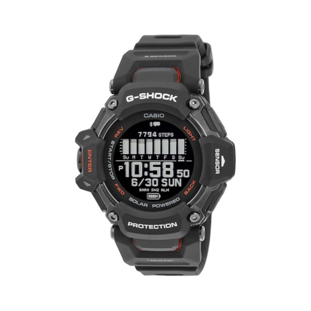 Casio GBD-H2000-1ADR G1381 | G-Shock Men Quartz Black Dial Digital Resin Watch.
