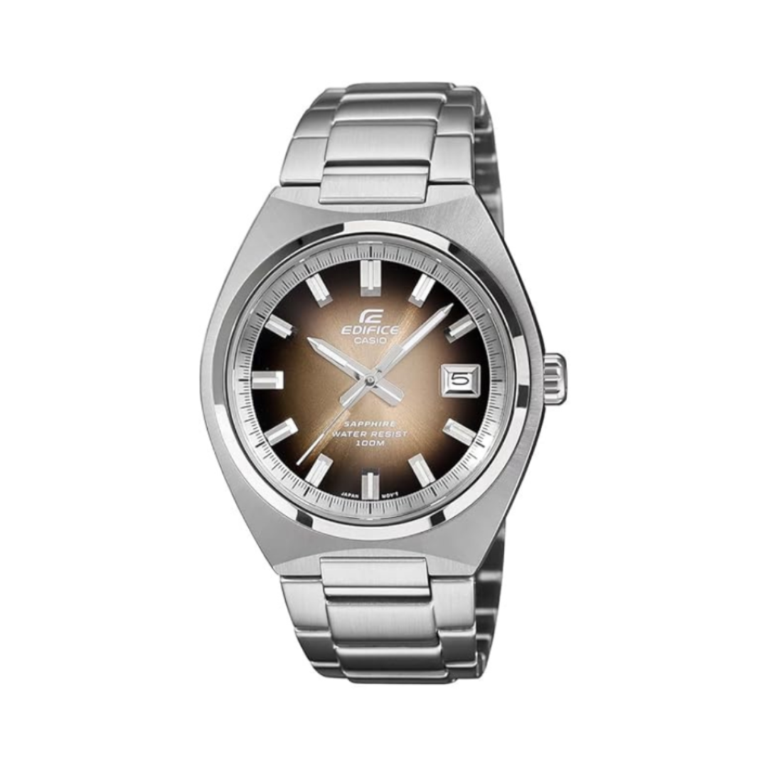 Casio EFB-109D-5AVDF ED700 | Edifice Men Quartz Brown Dial Analog Stainless Steel Watch