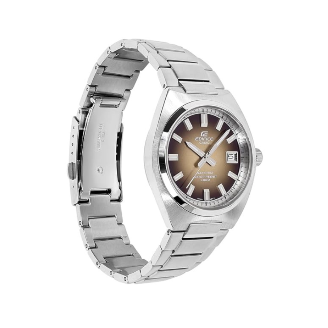 Casio EFB-109D-5AVDF ED700 | Edifice Men Quartz Brown Dial Analog Stainless Steel Watch