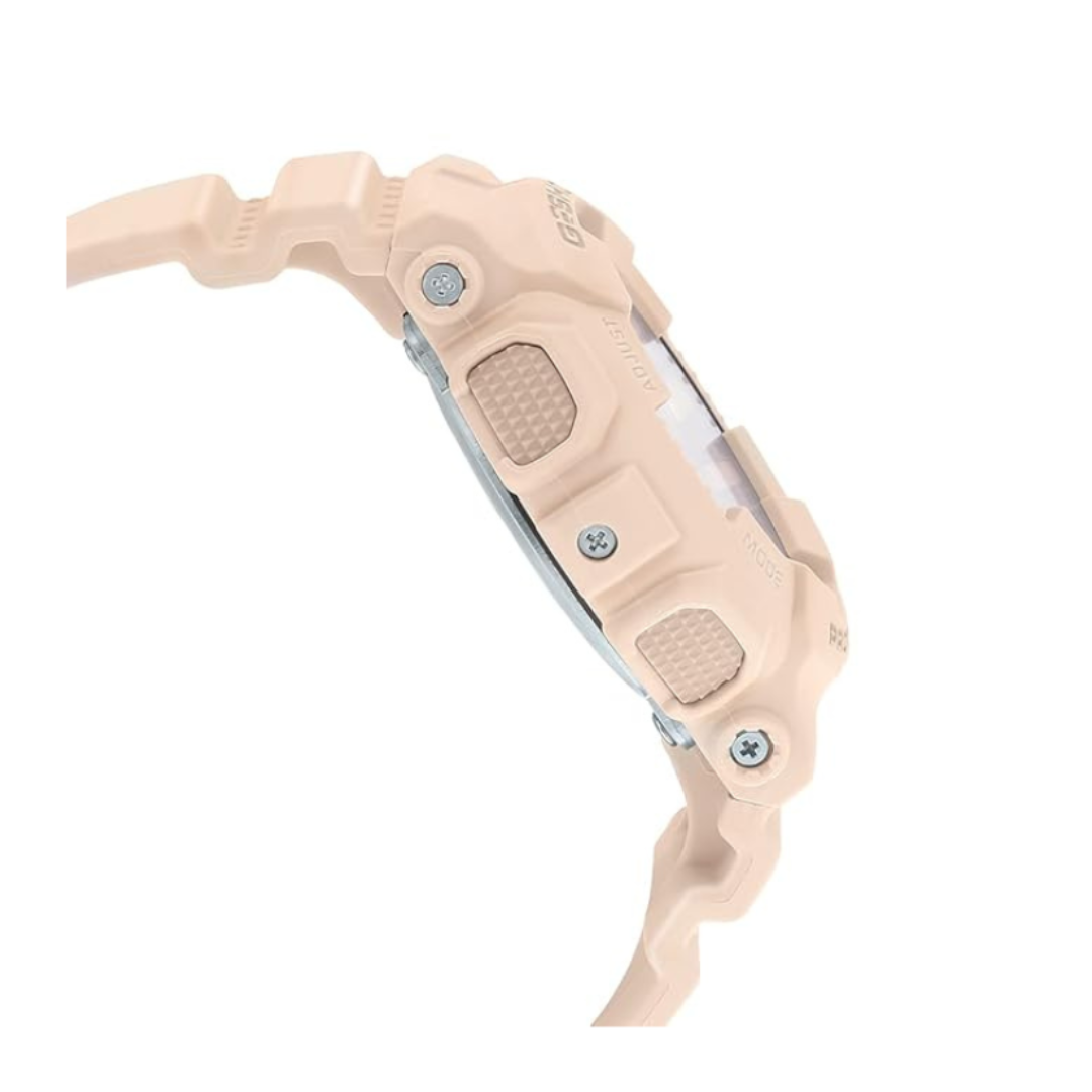 Casio GMA-S140M-4ADR G1061 | G-Shock Women Quartz Pink Dial Analog-Digital Resin Watch.