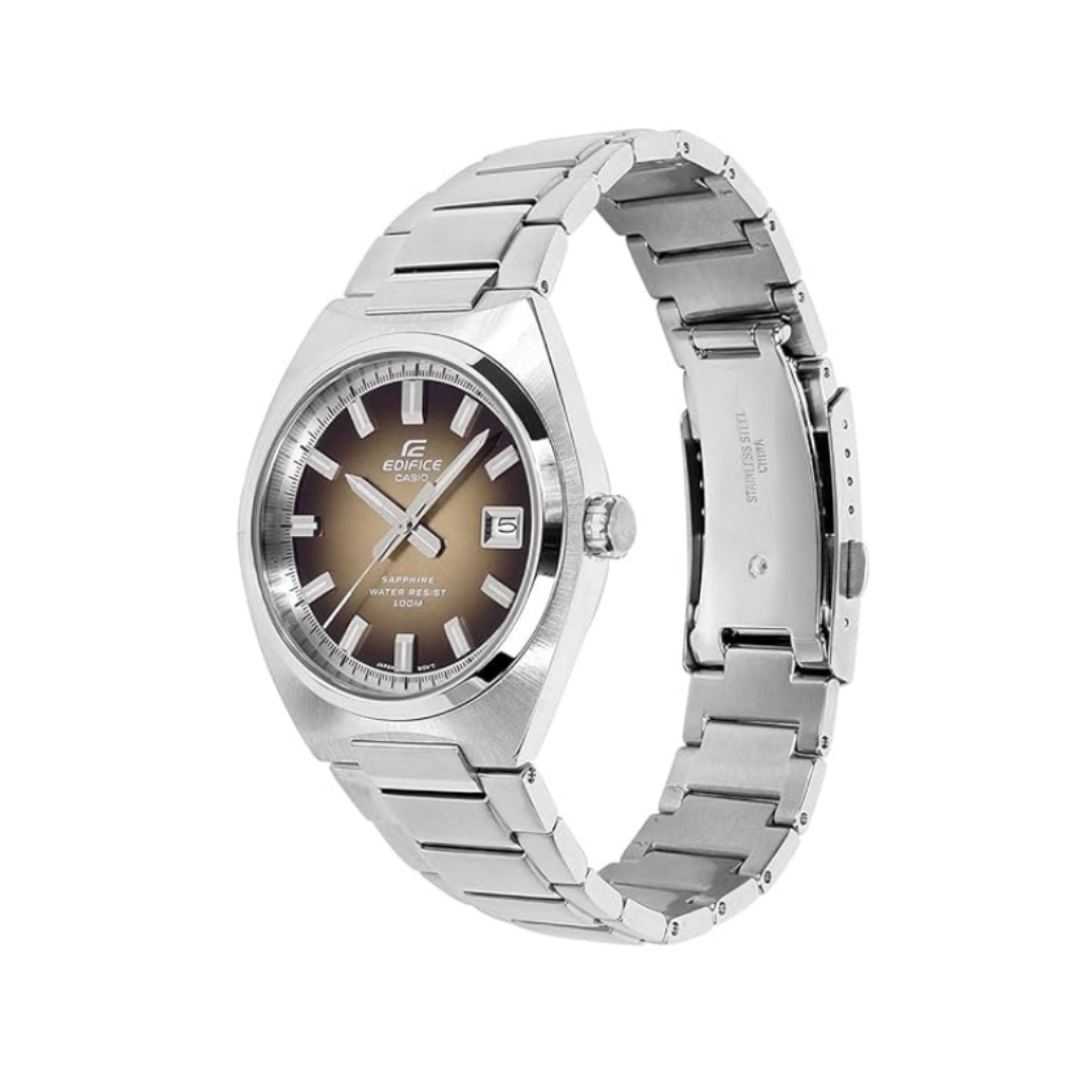 Casio EFB-109D-5AVDF ED700 | Edifice Men Quartz Brown Dial Analog Stainless Steel Watch