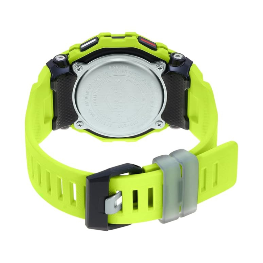 Casio GBD-200-9 G1148 | G-Shock Men Quartz Black Dial Digital Resin Watch.