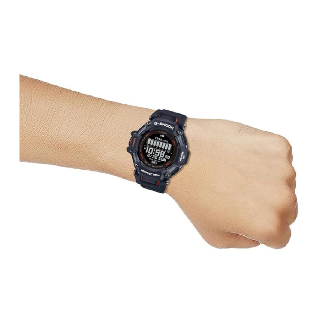 Casio GBD-H2000-1ADR G1381 | G-Shock Men Quartz Black Dial Digital Resin Watch.