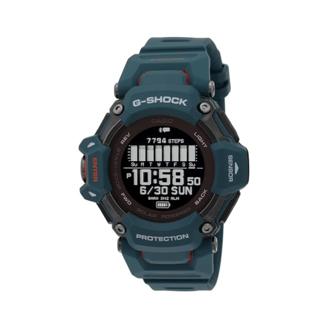 Casio GBD-H2000-2DR G1383 | G-Shock Men Quartz Black Dial Digital Resin Watch.