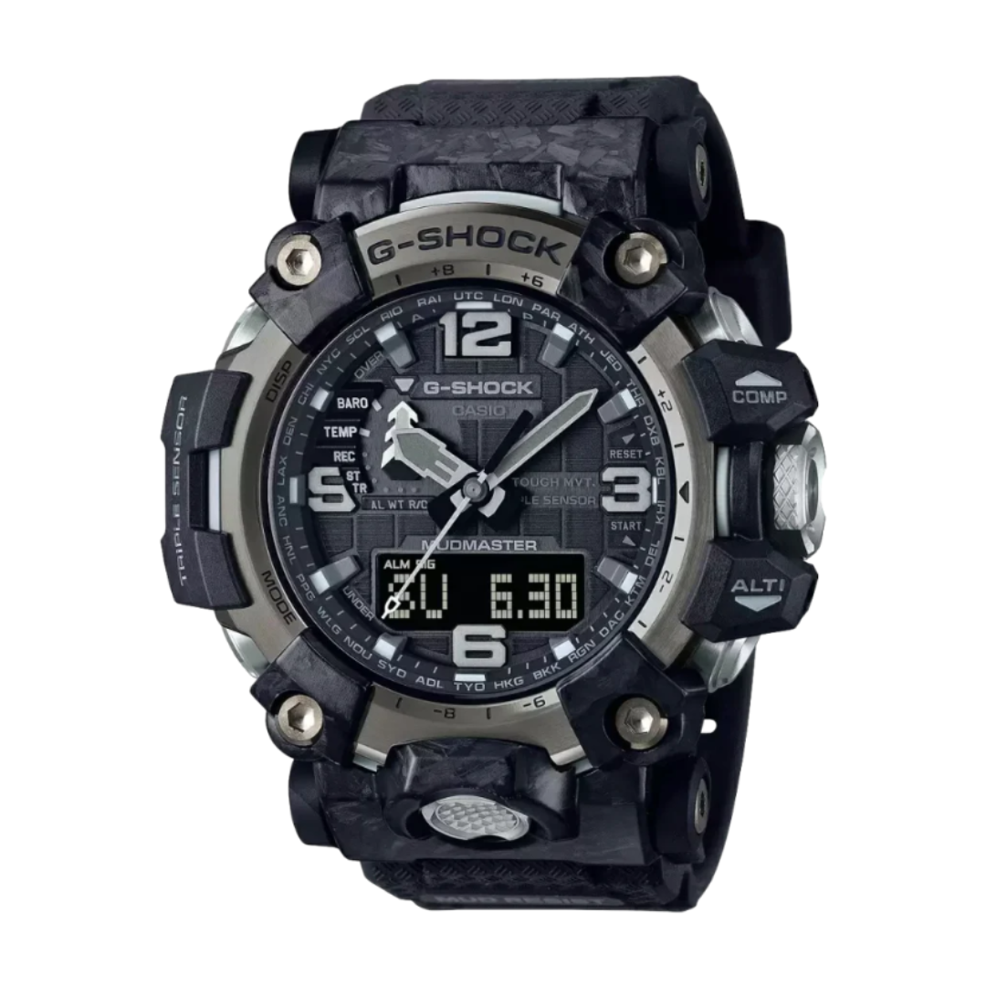 Casio GWG-2000-1A1DR G1175 | G-Shock Men Quartz Grey Dial Analog-Digital Resin Watch.