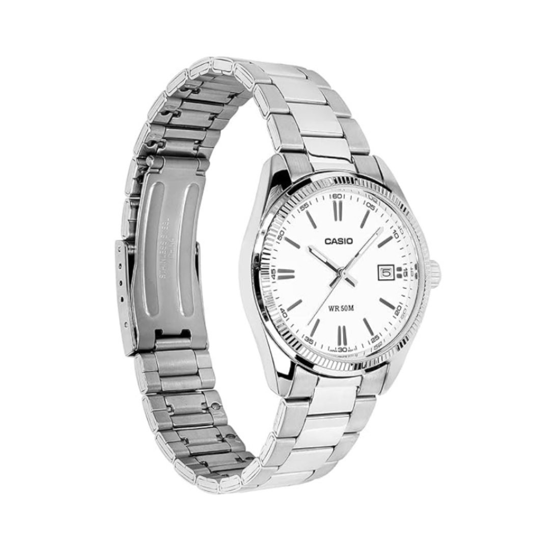 Casio UTP-1302PD-7AVDF A2567 | Analog White Watch Women.