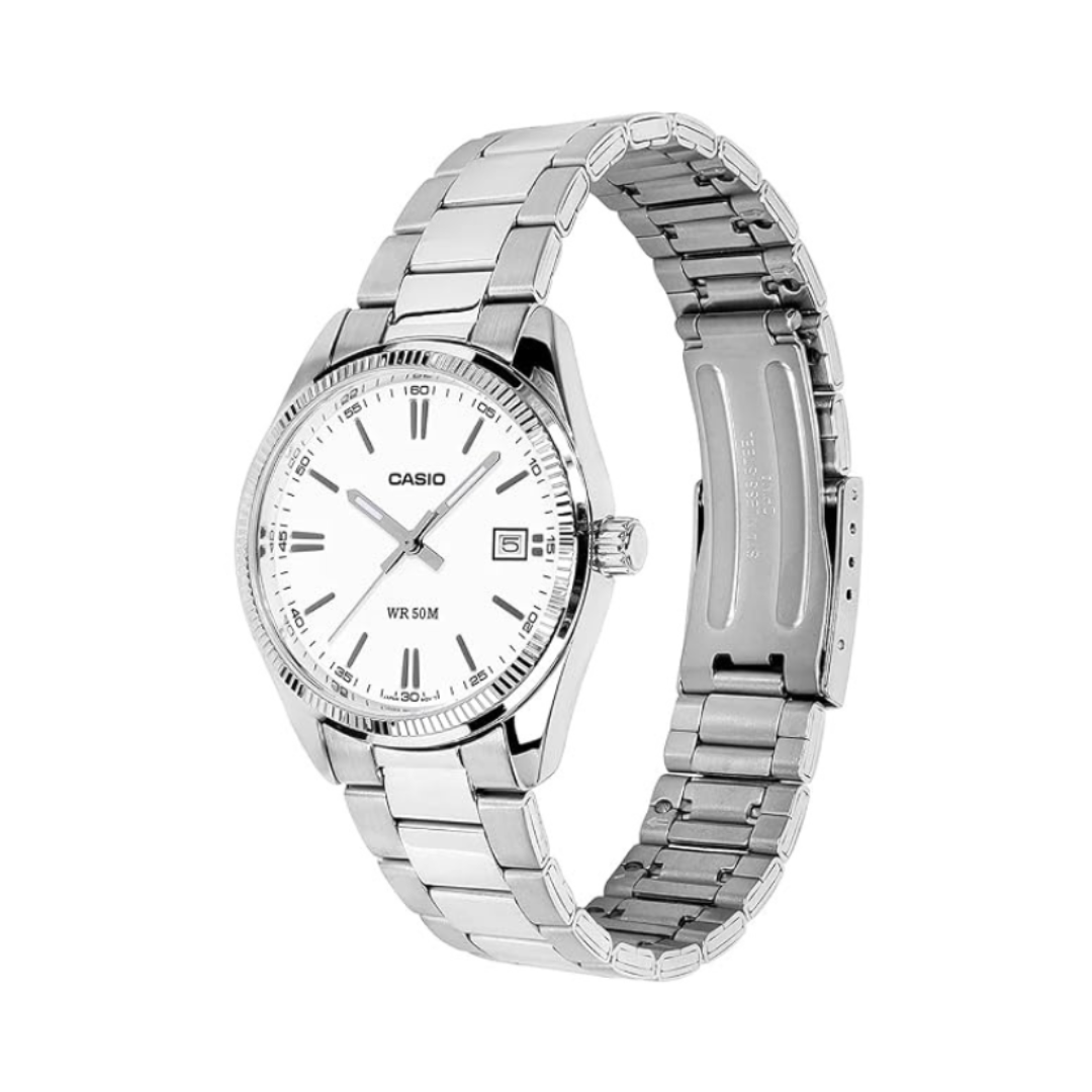 Casio UTP-1302PD-7AVDF A2567 | Analog White Watch Women.