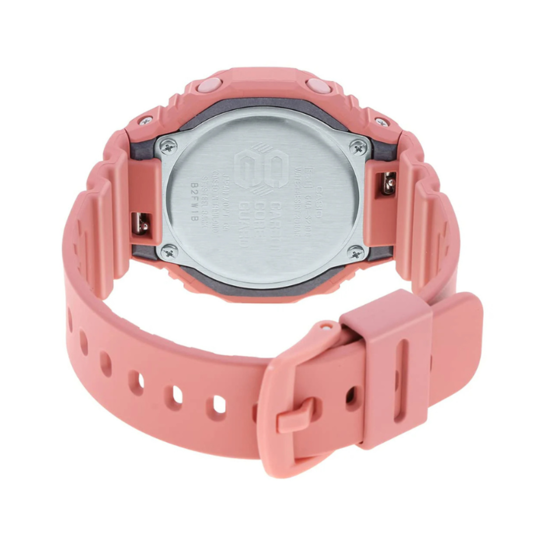 Casio GMA-S2100-4A2RD G1108 | G-Shock Women Quartz Pink Dial Analog-Digital Resin Watch