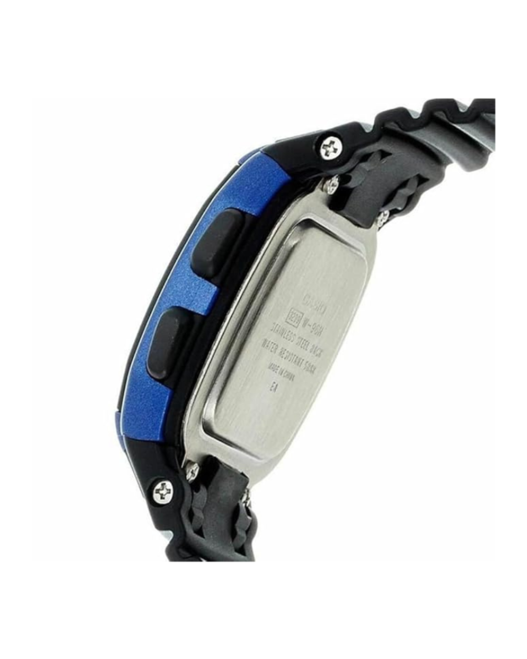 Casio W-96H-2AVDF D055 | Youth Unisex Quartz Blue Dial Digital Resin Watch