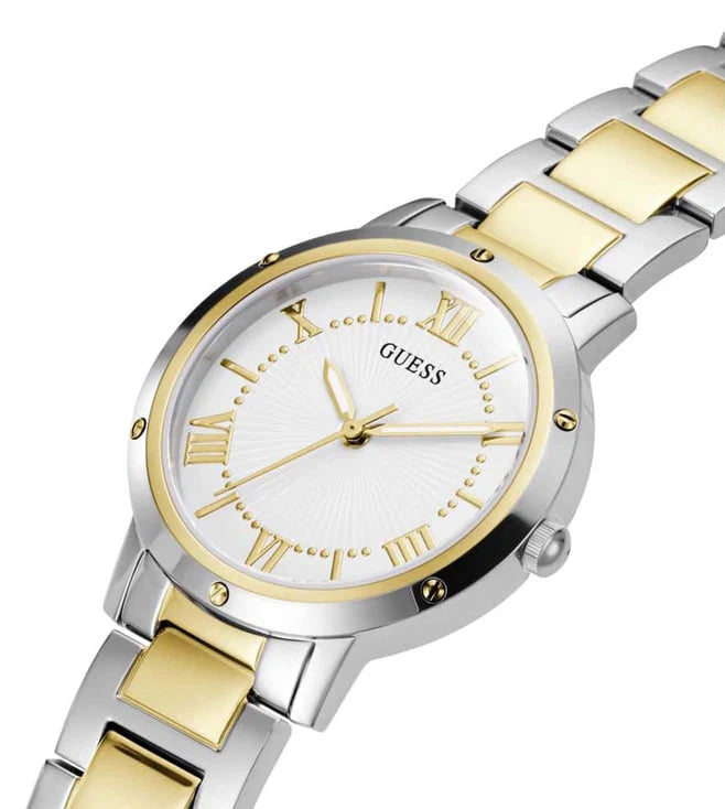 Guess GW0404L2 | Gd Dawn Women Quartz White Dial Analog Stainless Steel