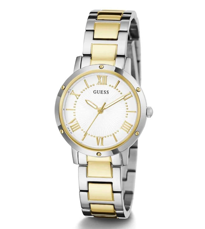 Guess GW0404L2 | Gd Dawn Women Quartz White Dial Analog Stainless Steel