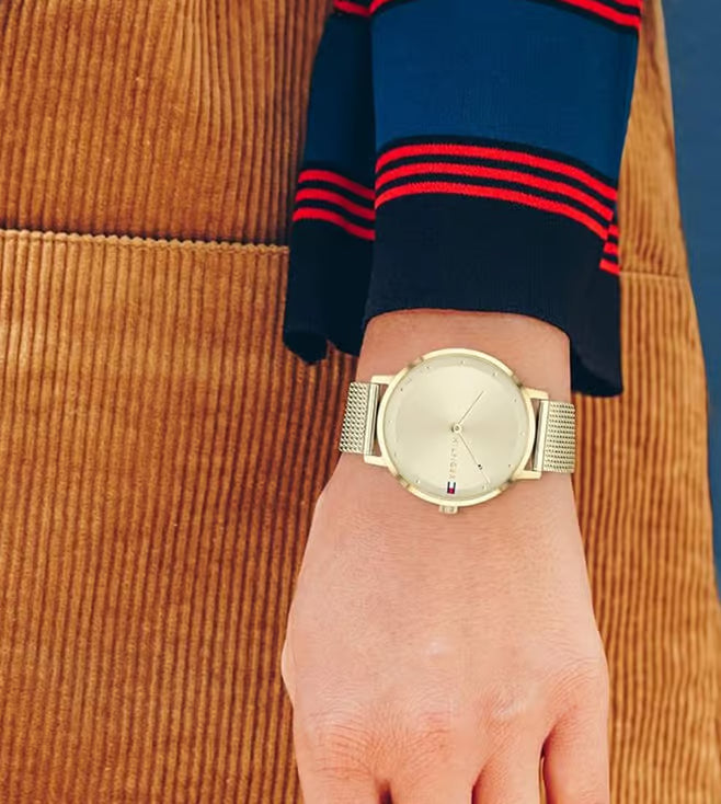 Tommy Hilfiger NETH1782375 | Women Stainless Steel Analogue Dial Watch.