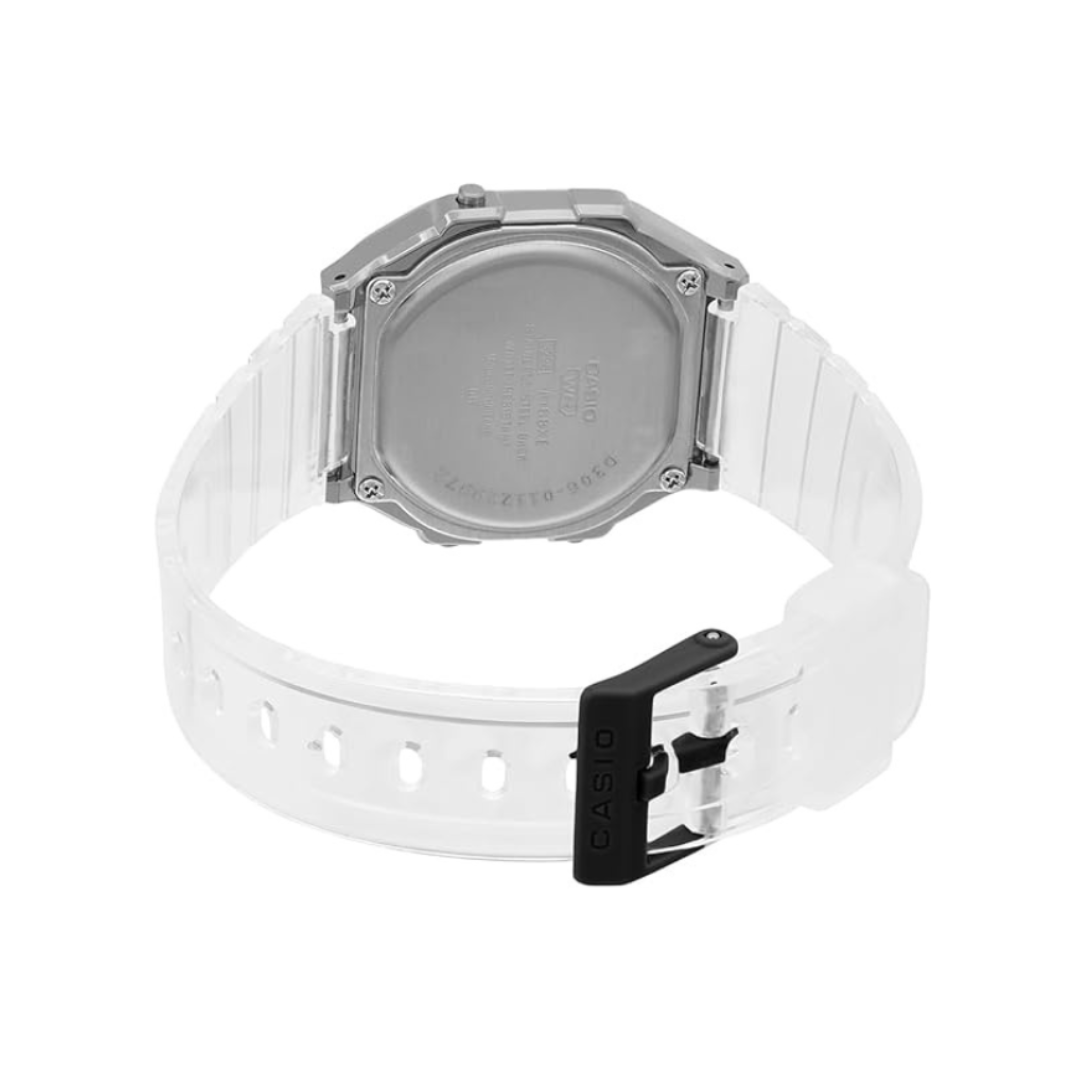Casio A168XES-1BDF D306 | Vintage Unisex Quartz Black Dial Digital Resin Watch