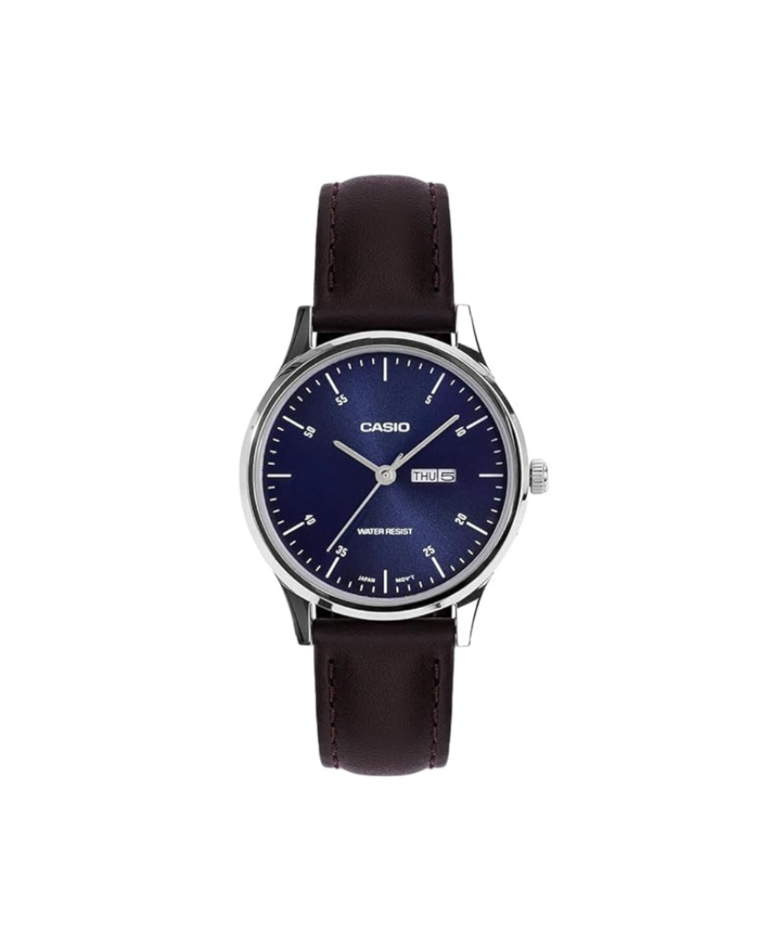 Casio LTP-SN8YL-2B A2508 | Enticer Women Quartz Blue Dial Analog Leather Watch