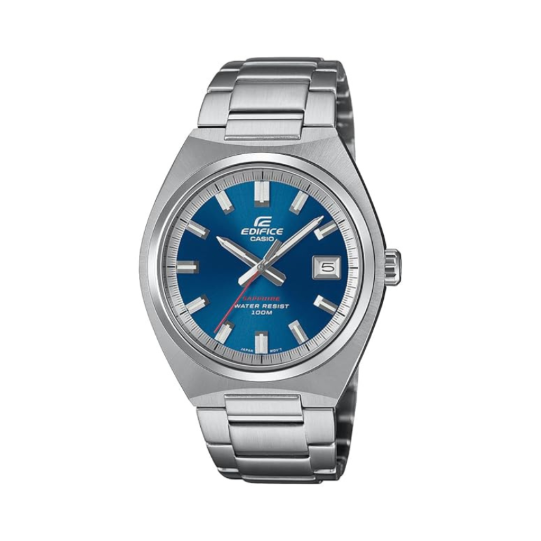 Casio EFB-109D-2AVDF ED653 | Edifice Men Quartz Blue Dial Analog Stainless Steel Watch
