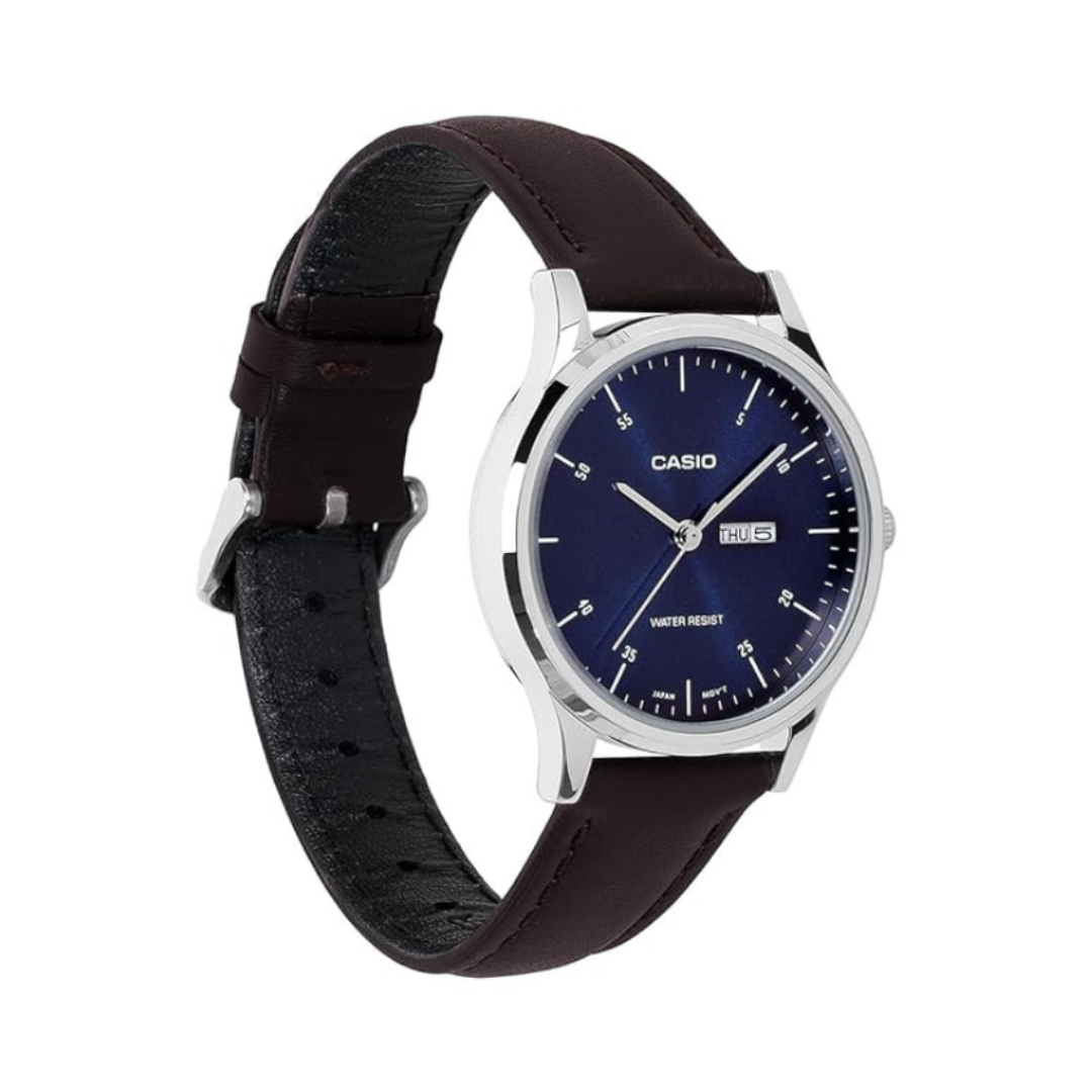 Casio LTP-SN8YL-2B A2508 | Enticer Women Quartz Blue Dial Analog Leather Watch