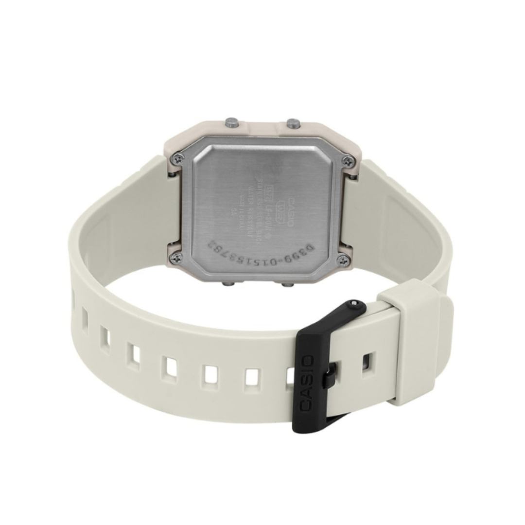 Casio LF-30W-8ADF D399 | Youth Unisex Quartz Black Dial Digital Resin Watch.