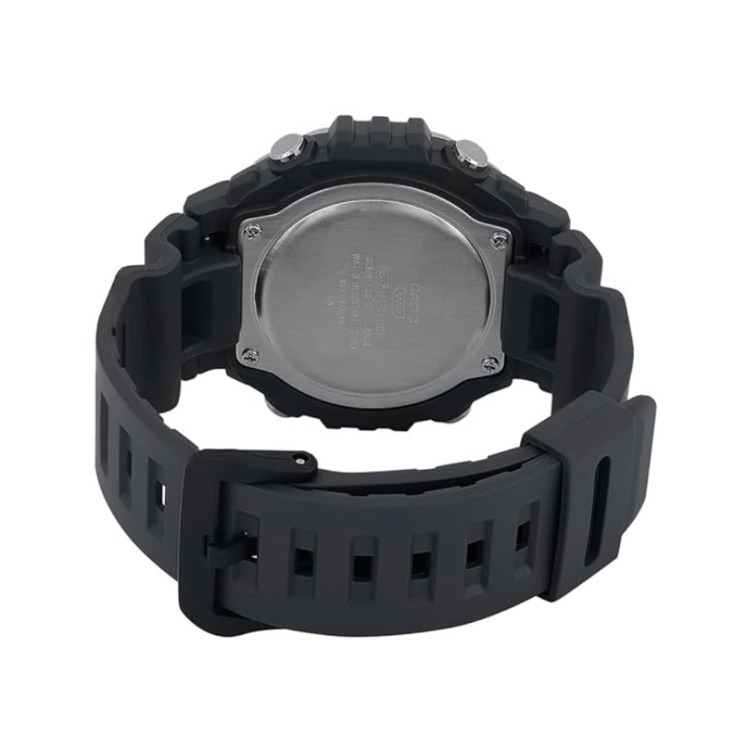 Casio MWD-110H-8BVDF D302 | Youth Unisex Quartz Grey Dial Digital Resin Watch.