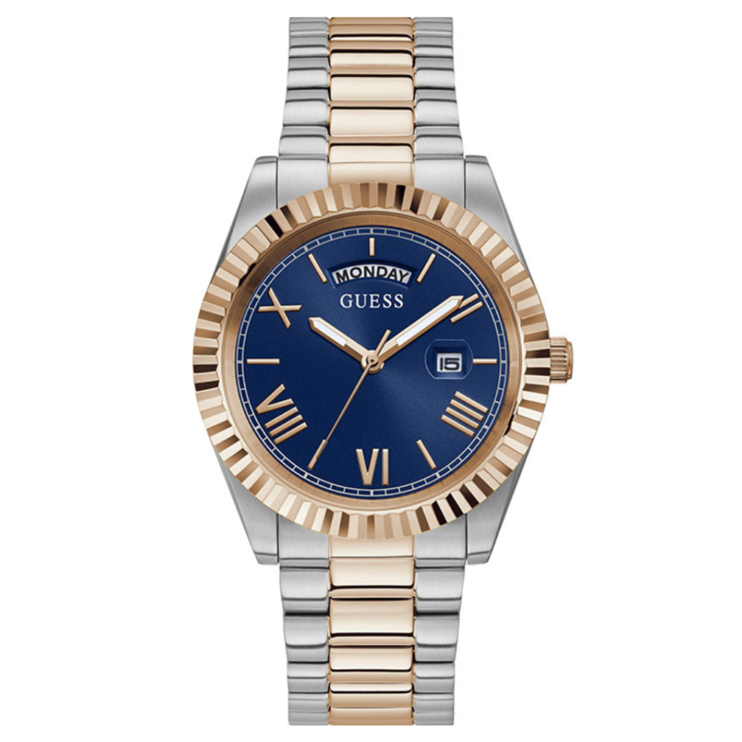 Guess GW0265G12 | Gd Connoisseur Men Quartz Blue Dial Analog Stainless Steel
