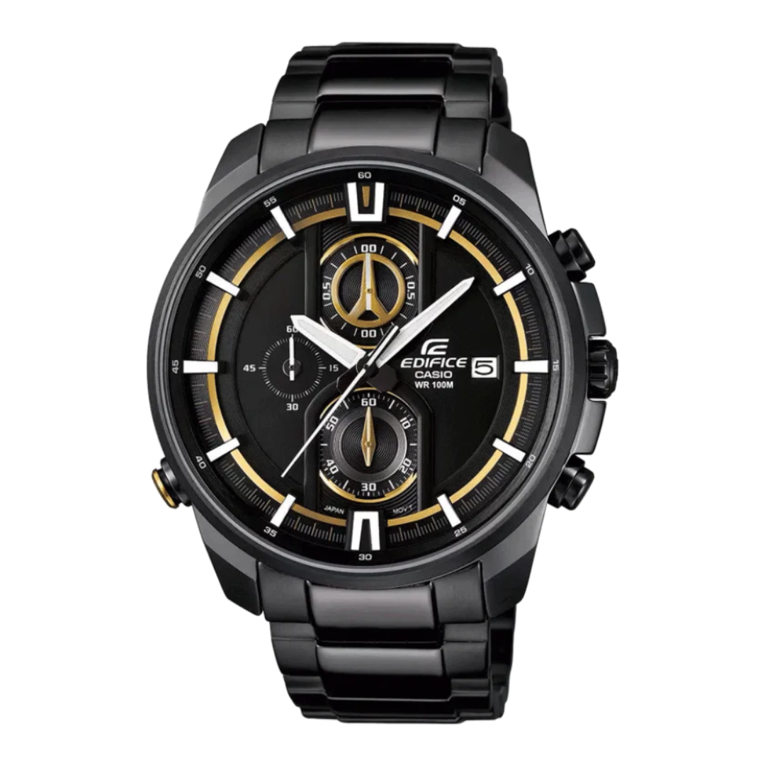Casio EFR-533BK-1A9VUDF EX149 | Casio Edifice Black Dial  Watch For Men