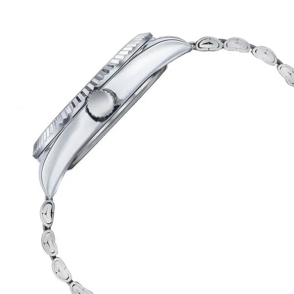 Sonata SP70043SM01 | Sonata Poze Quartz Analog Blue Dial Silver Color Metal Strap Watch For Men