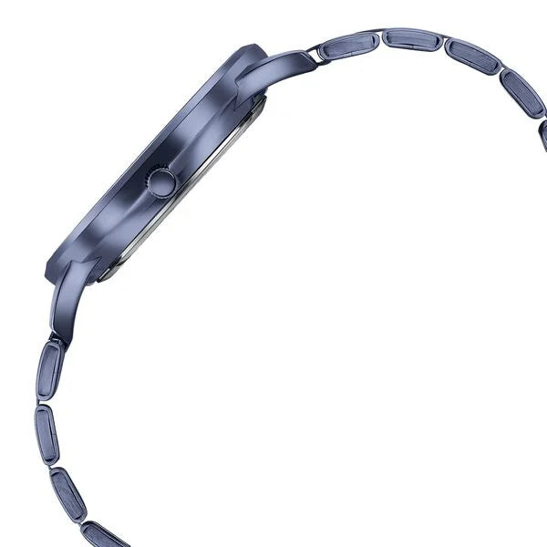 Sonata Poze SP70045QM01 | Sonata Poze Quartz Analog Blue Dial Blue Color Stainless Steel Strap Watch For Men