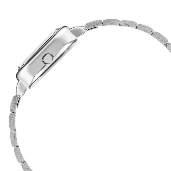Sonata SP80025SM01 | Poze by Sonata Quartz Analog Blue Dial Stainless Steel Strap Watch for Women