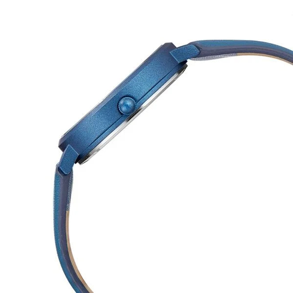 Sonata SP80045QL01W | Poze by Sonata Quartz Analog Blue Dial PU Leather Strap Watch for Women