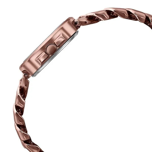 Sonata SP80096KM01 | Sonata Poze Quartz Analog Brown Dial Metal Strap Watch For Women