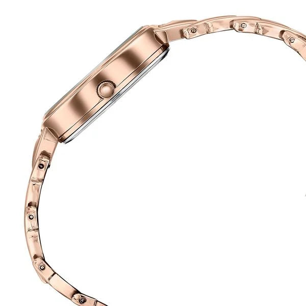 Sonata SP80149WM01W |  Poze By Sonata Quartz Analog Mother of Pearl Dial Rose Gold Metal Strap Watch For Women
