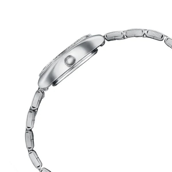 Sonata SP80151SM01 | Poze By Sonata Quartz Analog Mother of Pearl Dial Silver Metal Strap Watch For Women