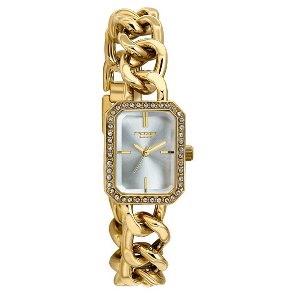 Sonata SP80157YM01 | Poze By Sonata Quartz Analog Silver Dial Metal Strap Watch For Women