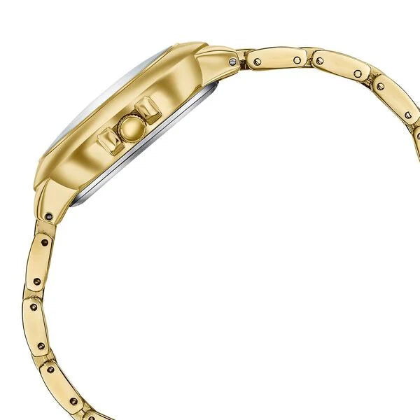 Sonata 80158YM01 | Poze By Sonata Quartz Analog silver Dial Golden Metal Strap Watch For Women