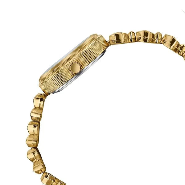 Sonata SP 80172YM01 | Poze By Sonata Quartz Analog Golden Dial Golden Metal Strap Watch For Women