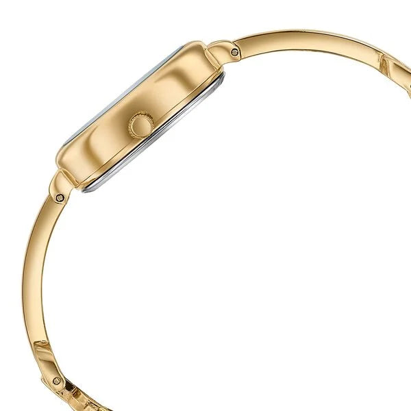 Sonata SP80176YM01 | Poze By Sonata Quartz Analog Light Golden Dial Golden Metal Strap Watch For Women