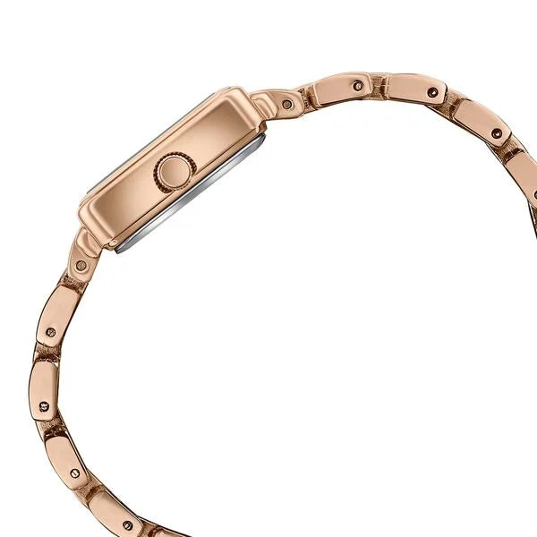 Sonata SP80178WM01 | Poze By Sonata Quartz Analog Brown Mother of Pearl Dial Rose Gold Metal Strap Watch For Women