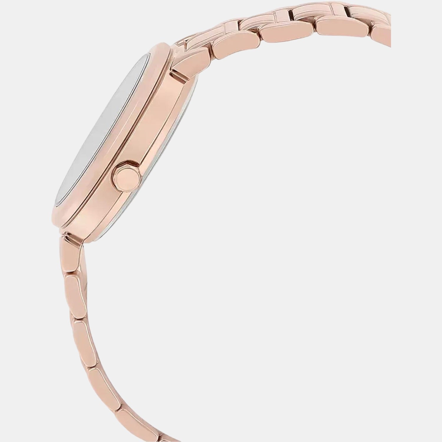 Sheen Women Quartz Rose Gold Dial Analog Stainless Steel Watch SX250