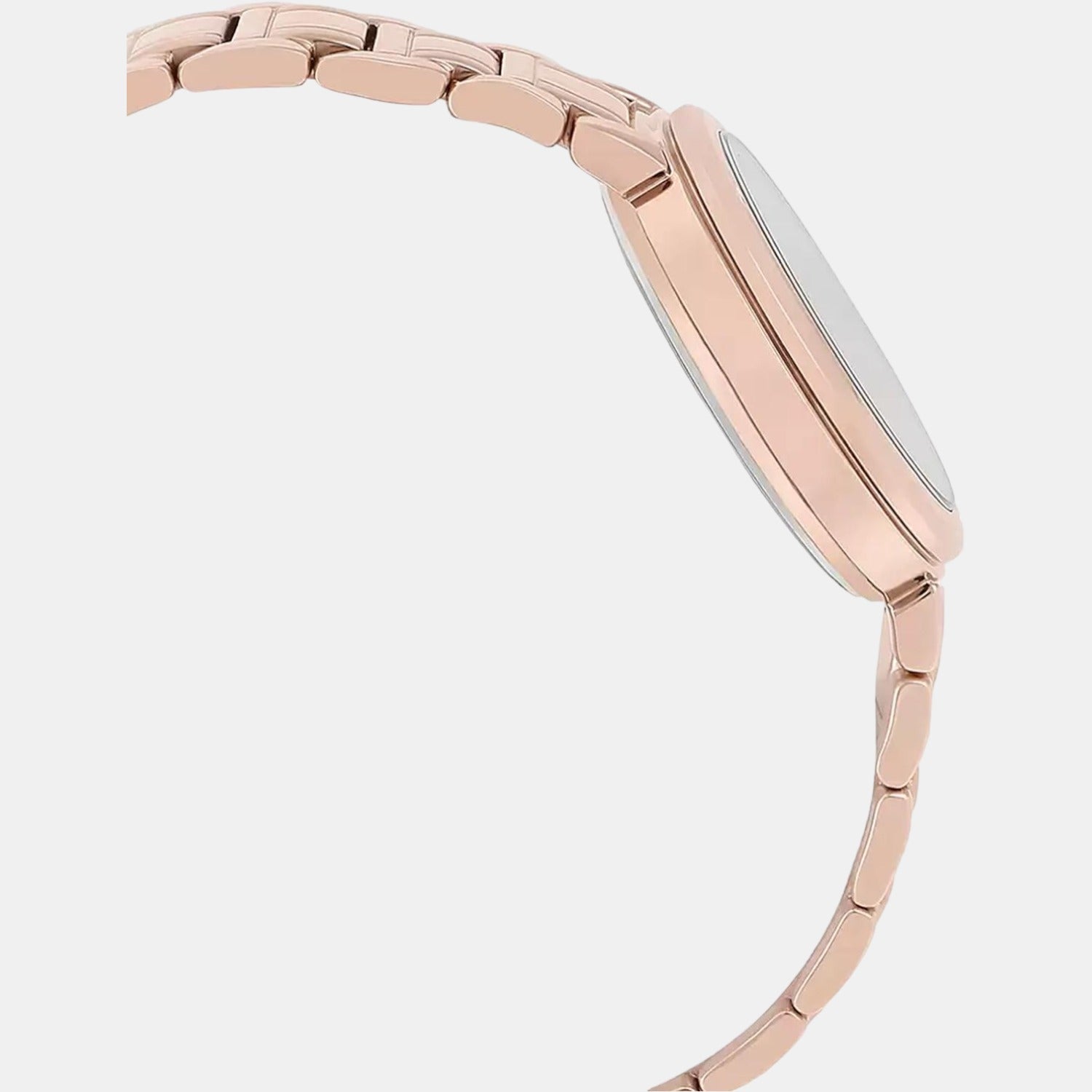 Sheen Women Quartz Rose Gold Dial Analog Stainless Steel Watch SX250