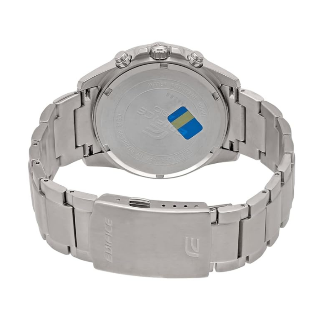 Casio EFR-526D-1AVUDF EX093 | Edifice Men Quartz Black Dial Chronograph Stainless Steel Watch