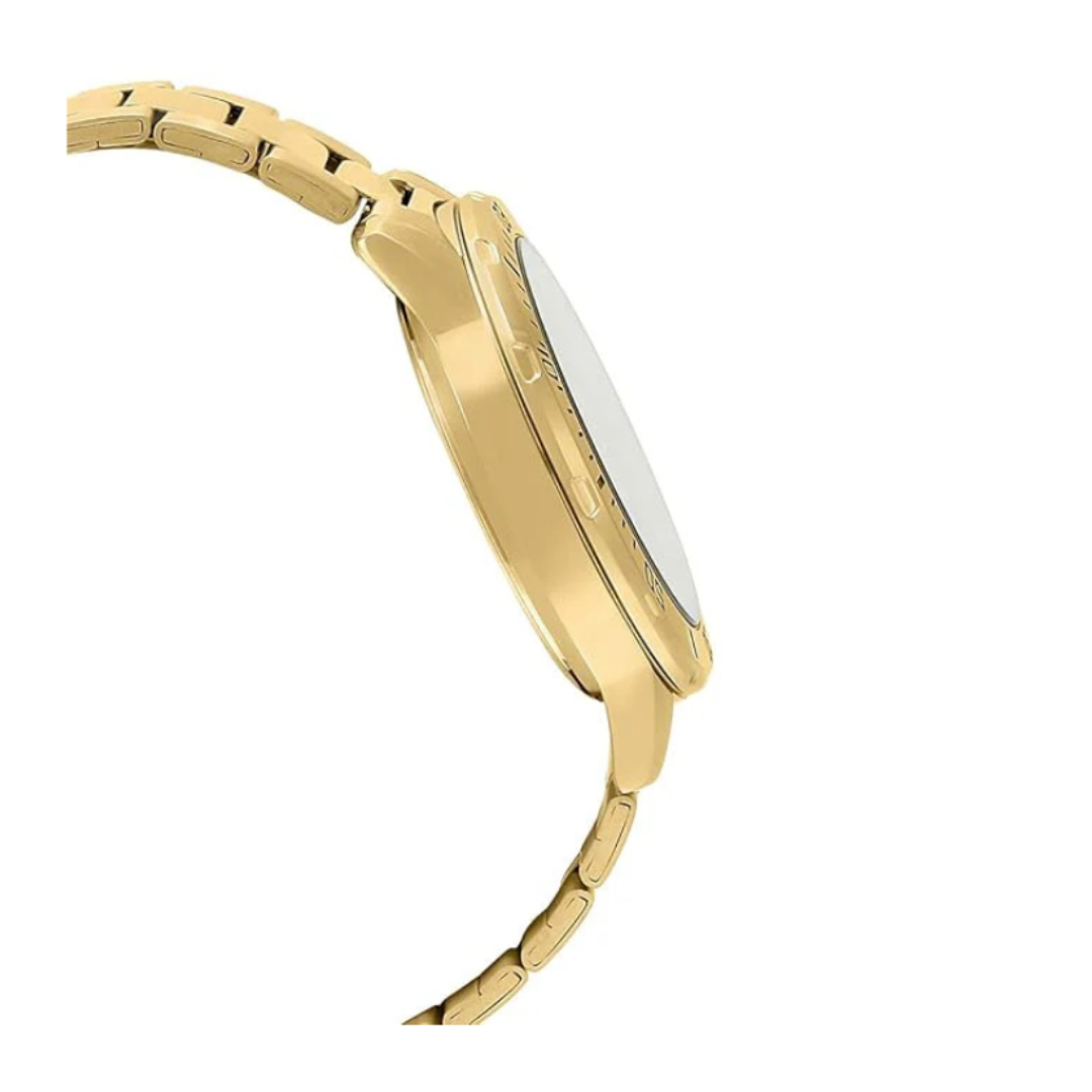 Casio MTP-VD01G-9EVUDF A1368 | Enticer Men Quartz Gold Dial Analog Stainless Steel Watch