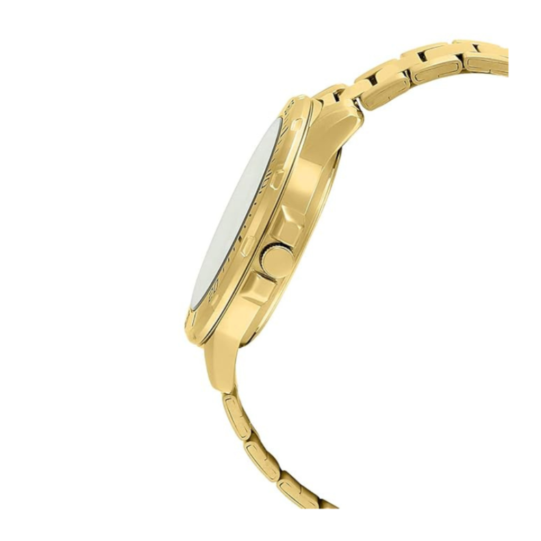Casio MTP-VD01G-9EVUDF A1368 | Enticer Men Quartz Gold Dial Analog Stainless Steel Watch