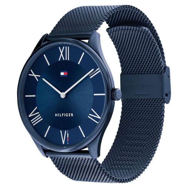 Tommy Hilfiger TH1710514 | Tommy Hilfiger Blue Dial Blue Stainless Steel Strap Watch for Men
