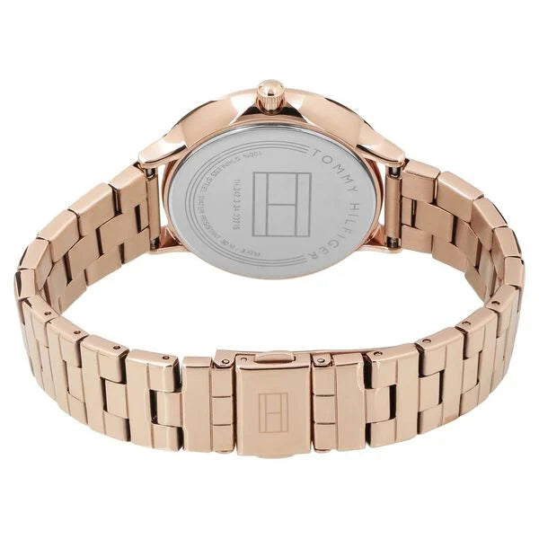 Tommy Hilfiger NCTH1781861 | Tommy Hilfiger Quartz Analog Silver Dial Metal Strap Watch for Women