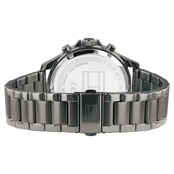 Tommy Hilfiger NCTH1791719 | Tommy Hilfiger Quartz Multifunction Grey Dial Stainless Steel Strap Watch for Men