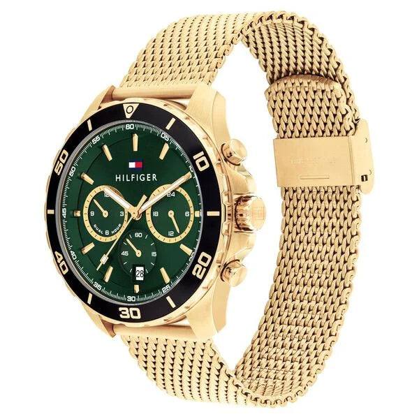 Tommy Hilfiger TH1792093 | Tommy Hilfiger Quartz Multifunction Green Stainless Steel Strap for Men